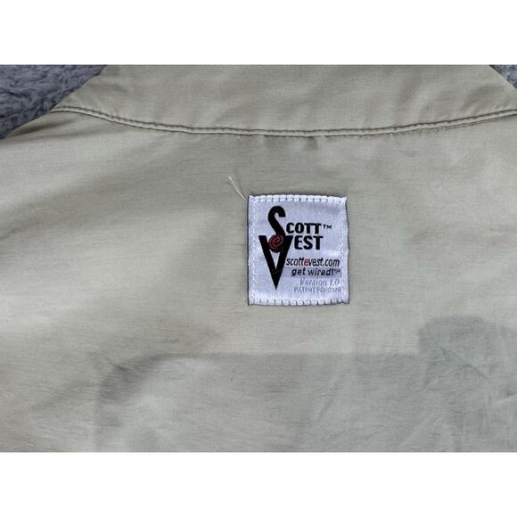 SCOTTeVEST Travel Vest Multi Pocket Tech Gadget Version 1.0 Men Size Large - Picture 11 of 14